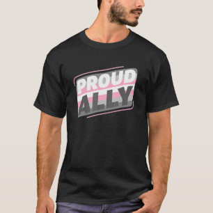 T-shirt Démigirl Demisexual Fier Ally Lgbt Démigirl Drapea