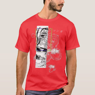 T-shirt Démo Retro Vaporwave Manga Otaku Japon Anime EGirl