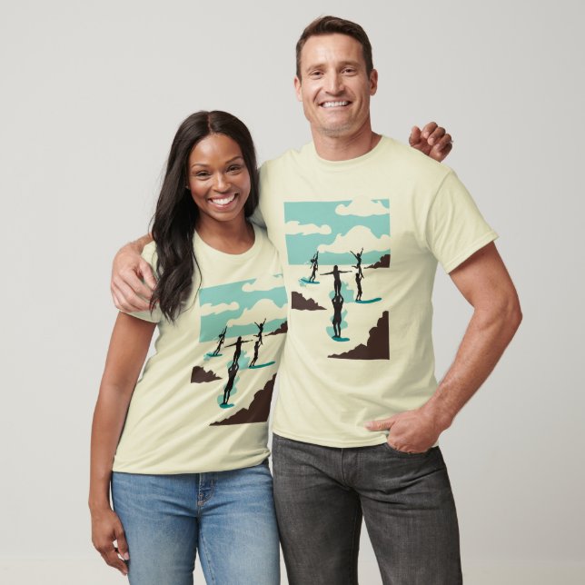 T-shirt Démo Tandem Surfing (Unisexe)