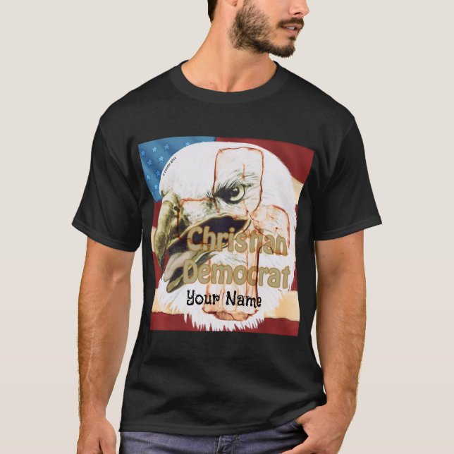 T-shirt Démocrate-chrétien (Devant)