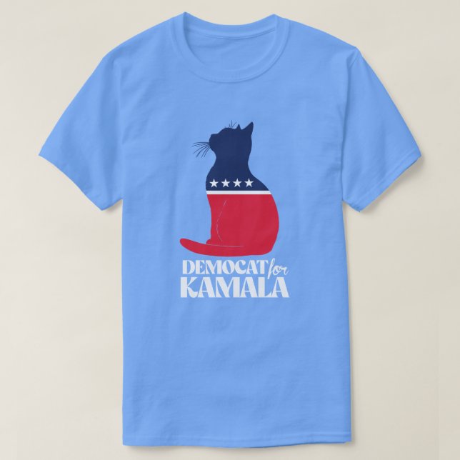 T-shirt Démocrate de Kamala (Design devant)
