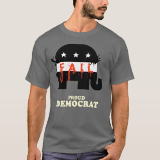 T-shirt Démocrate fier
