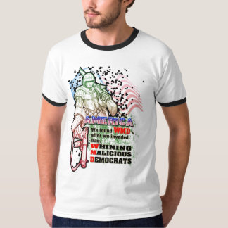 T-shirt Démocrate malveillants de pleurnicherie