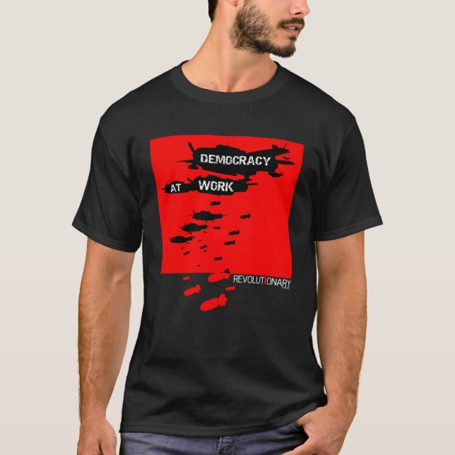 T-shirt Démocratie au travail (Devant)