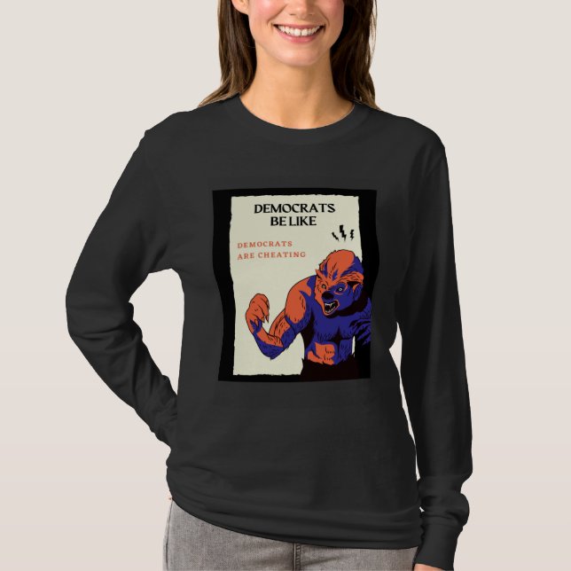 T-shirt Democrats are cheating elections 2020 (Devant)