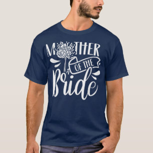 T-shirt Demoiselle d'honneur de la mère de la mariée, tenu