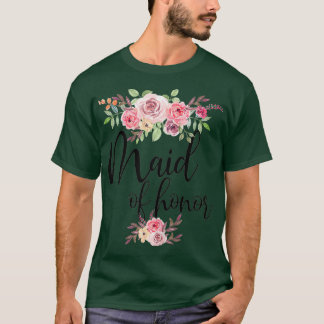 T-shirt Demoiselle d'honneur de mariage de la fête de mari