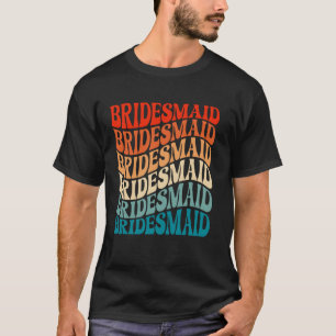 T-shirt Demoiselle d'honneur Enterrement de vie de jeune f