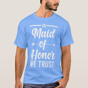 T-shirt Demoiselle d'honneur équipe de mariée à qui on fai