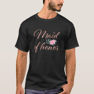 T-shirt Demoiselle d'honneur féminine enterrement de vie d