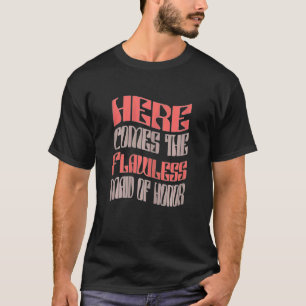 T-shirt Demoiselle d'honneur féminine sans défaut pour ent