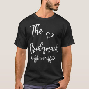 T-shirt Demoiselle d'honneur Mariage assorti 