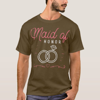 T-shirt Demoiselle d'honneur Mariage Cérémonie de mariage