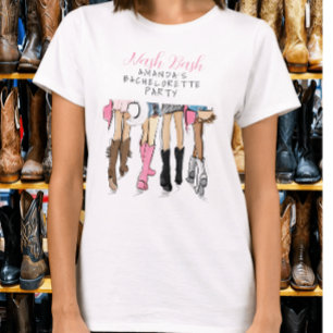 T-shirt Demoiselles d'honneur de Nash Bash tenue de soirée