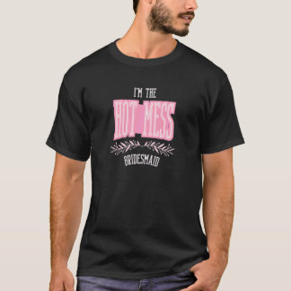 T-shirt Demoiselles d'honneur féminines Chaotique Équipée