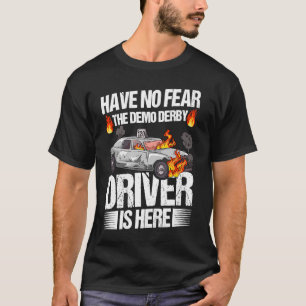 T-shirt Démolition des voitures Derby pour démolition de l