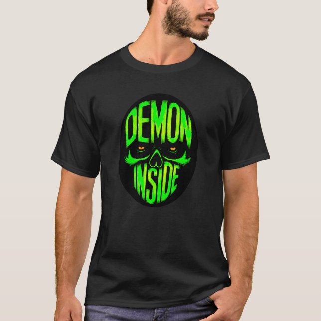 T-shirt Démon à l'intérieur (Devant)