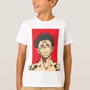 T-shirt Démon aux yeux rouges : puissance déchaînée