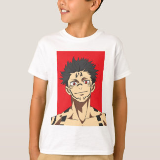 T-shirt Démon aux yeux rouges : puissance déchaînée