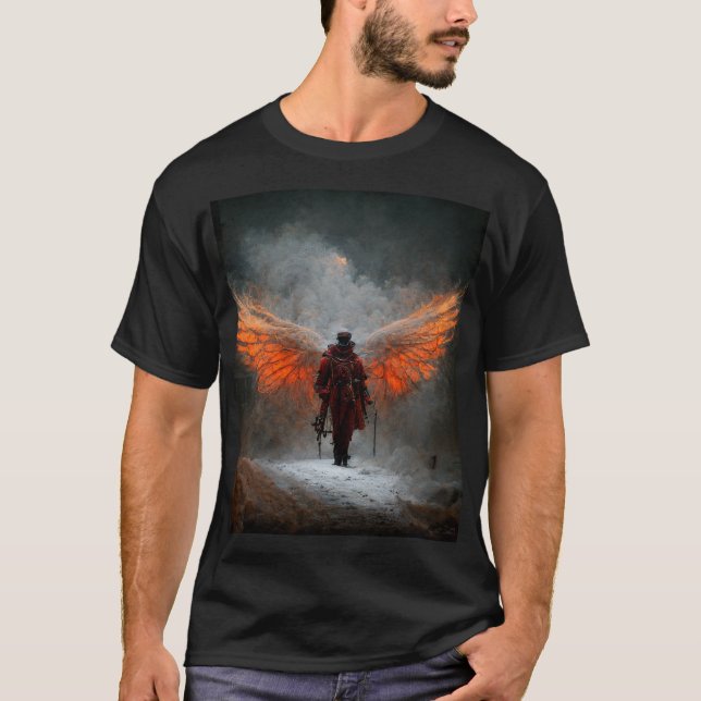 T-shirt Demon de tir à la vapeur (Devant)