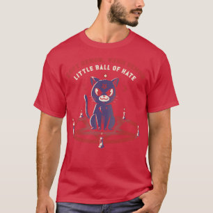 T-shirt Demon doux chaud démon petit boule de haine chat
