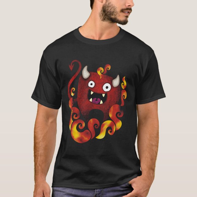 T-shirt Démon Fou (Devant)