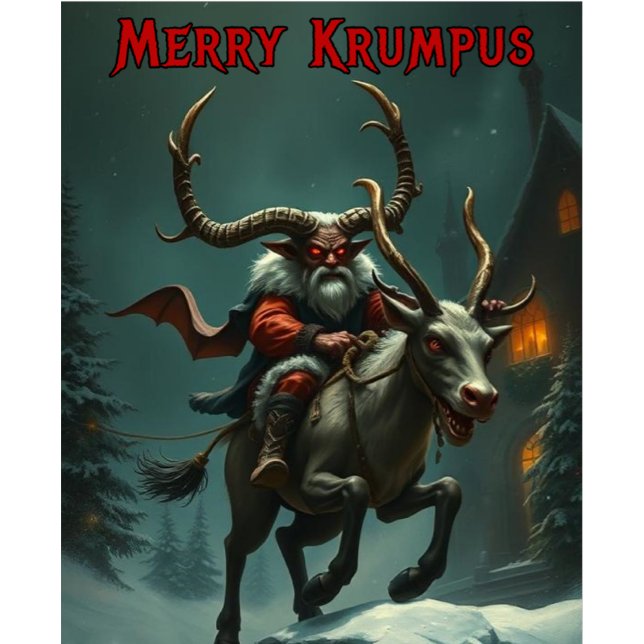 T-shirt Démon joyeux de Krampus (Créateur téléchargé)