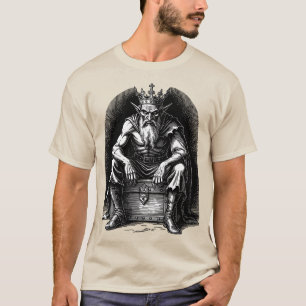 T-shirt Démon Mammon - Le Poids Silencieux de l'Avarice