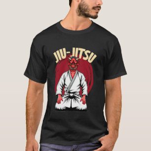 T-shirt Démon Oni japonais MMA BJJ Jiu-Jitsu brésilien