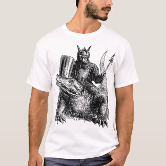 T-shirt Demon Or Spirit Mounted On A Crocodile Sallos