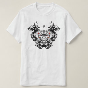 T-shirt Demon oriental double face v1