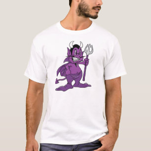T-shirt Démon pourpre de bande dessinée