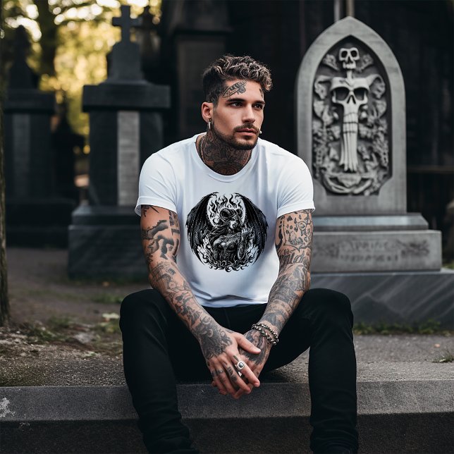 T-shirt Démonesse ailée (Créateur téléchargé)