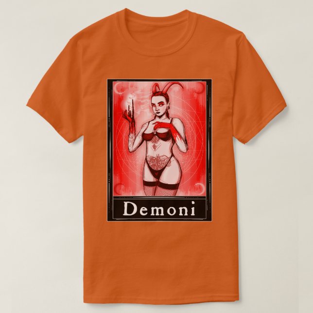 T-shirt Demoni Tarot (Design devant)