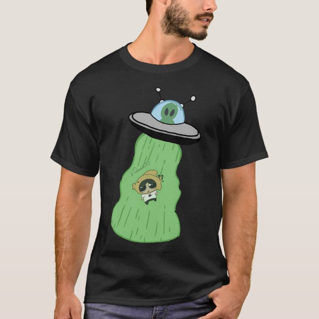 T-shirt Demonia capturé par un Alien (Devant)
