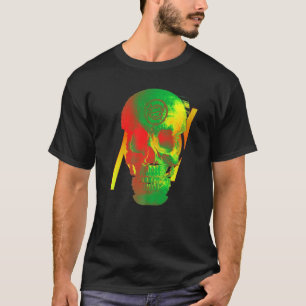 T-shirt Démoniaque crâne