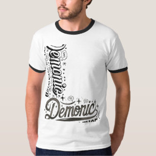 T-shirt 👕 démoniaque malveillance masculine