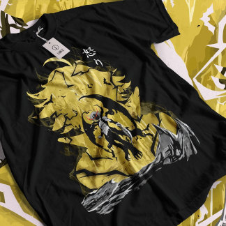 T-shirt 👑⚔️Demonic Hero Tee – Wrath Blade Edition ⚔️👑