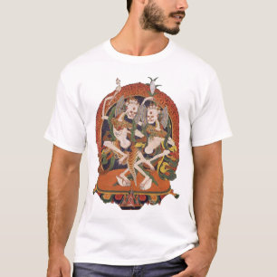 T-shirt Démons de Tibétain de danse
