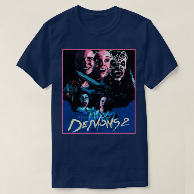T-shirt Demons Night de retour Ventilateurs cadeaux d'art (Design devant)
