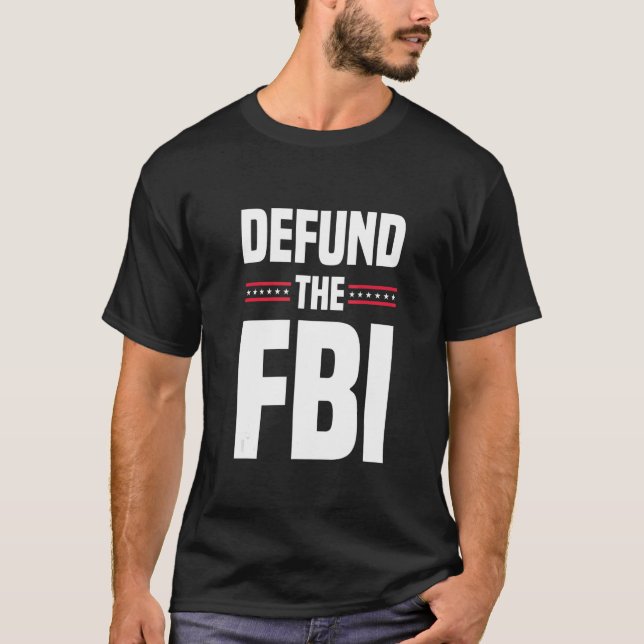 T-shirt Démunérer Le FBI (Devant)