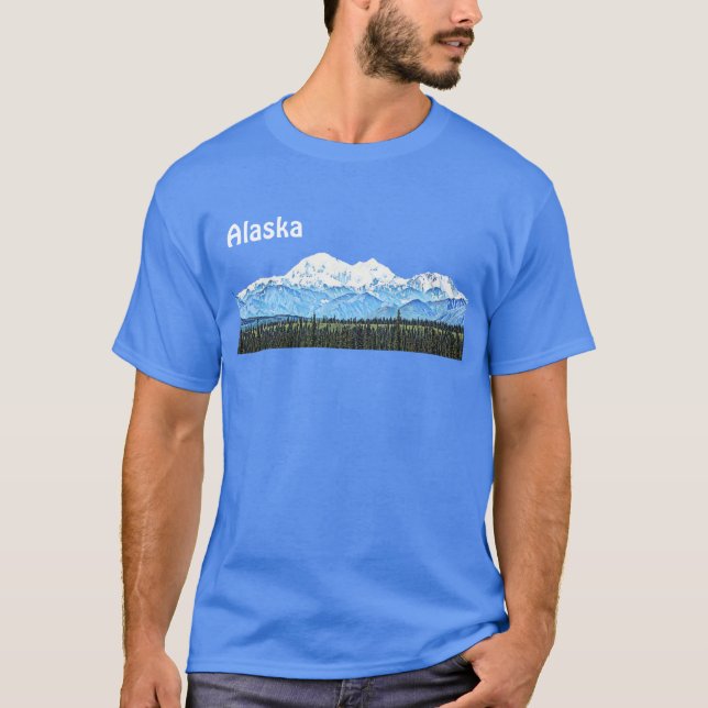 T-shirt Denali (Mt. McKinley) (Devant)