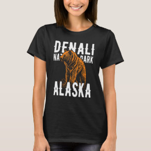 T-shirt Denali National Park Alaska USA Ours Design