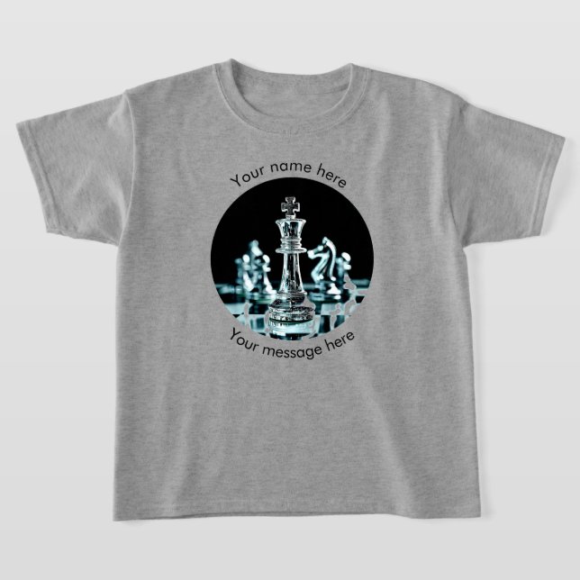 T-Shirt d'enfant Échecs (Poser)