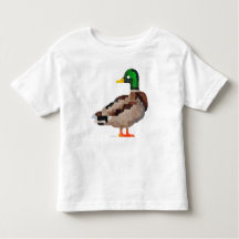 T-shirt d'enfant en bas âge de canard de Mallard