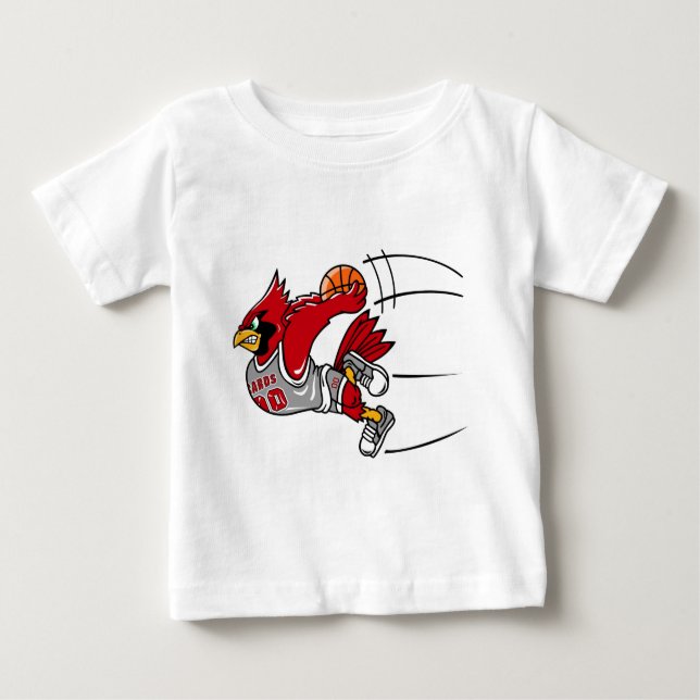 T-shirt d'enfant en bas âge de cardinaux (Devant)