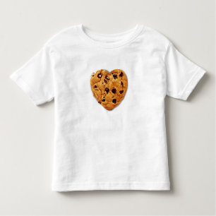 T-shirt d'enfant en bas âge de puce de chocolat