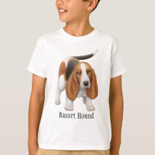 T-shirt d'enfants de Basset Hound