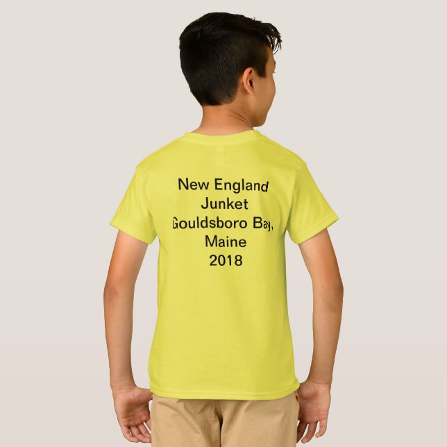 T-shirt d'enfants de la jonchée 2018 de la (Dos entier)