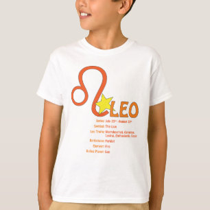 T-shirt d'enfants de traits de Lion